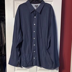 Men's Van heusen blue Button-Up Shirt 3xl